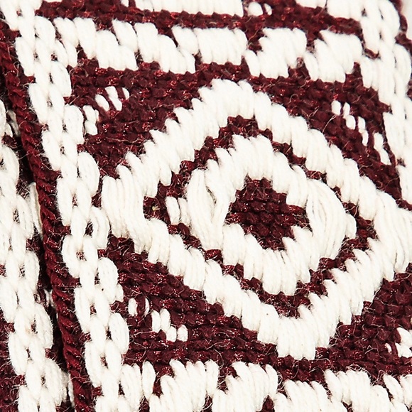Boho Pattern Braided Belt 60” available in Black or Brown - Picture 4 of 6